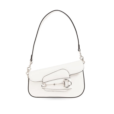 Gucci 1955 Horsebit Mini Shoulder Bag, White